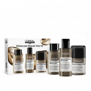L'Oréal Professionnel Absolut Repair Molecular Hair Mini Trio Kit Molekulāro struktūru atjaunojošs komplekts Komplekts