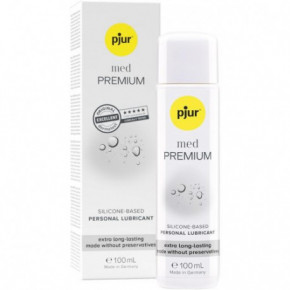 Pjur Med Premium Glide Silikono pagrindo lubrikantas sausai ir labai jautriai odai 100ml
