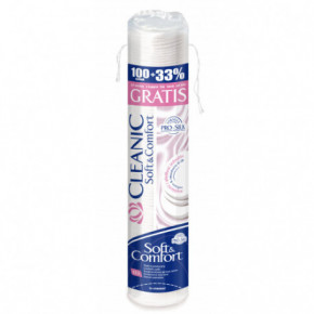 Cleanic Soft&Comfort Cotton Pads Puuvillased kettad 133 vnt.
