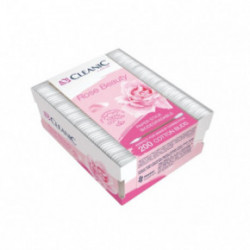 Cleanic Rose Beauty Cotton Buds Kosmetiniai vatos krapštukai 200 vnt.