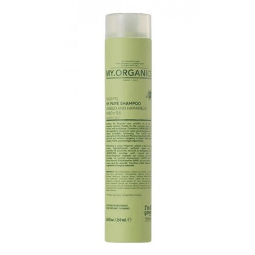 My.Organics My.Pure Shampoo Linseed and Hamamelis Plaukų šampūnas 250ml