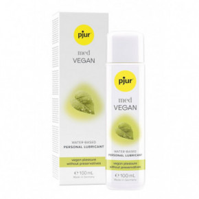Pjur Med Vegan Glide Water-based Intimate Personal Lubricant 100ml