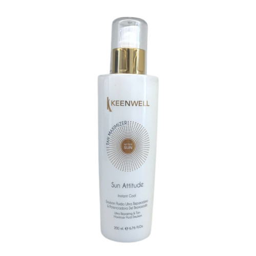 Keenwell Sun Attitude Instant Cool After Sun Raminanti ir Įdegį prailginanti emulsija po saulės vonių 200ml