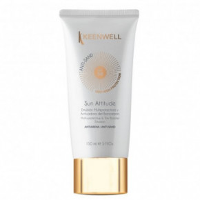 Keenwell Sun Attitude Anti-Sand SPF50 Apsauginė įdegi skatinanti emulsija kūnui 150ml