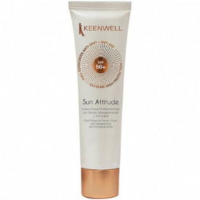 Keenwell Sun Attitude Depigmenting Action Facial Cream SPF50 Depigmentuojantis prieš odos senėjimą veikiantis veido kremas 60ml