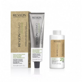 Revlon Professional Revlonissimo Color Sublime Color & Care + Sublime Creme Developer Plaukų dažai be amoniako ir kreminė oksidacinė emulsija Rinkinys