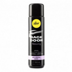 Pjur Back Door Relaxing Anal Glide Analinis silikono pagrindo lubrikantas su simondsijų (jojoba) aliejumi 100ml