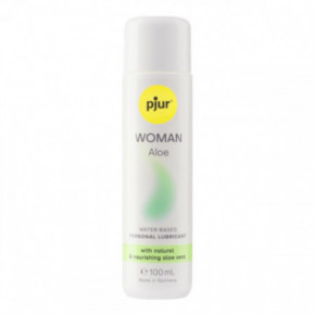 Pjur Woman Aloe Water-based Personal Lubricant Vandens pagrindo lubrikantas su alavijais 100ml