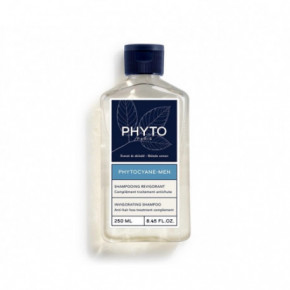 Phyto Phytocyane Invigorating Anti Hair Loss Shampoo Juuste väljalangemise vastane šampoon meestele 250ml