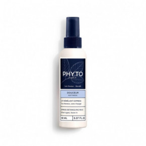 Phyto Softness Express Detangling Milk  Nenuplaunamas, plaukų iššukavimą lengvinantis pienelis 150ml