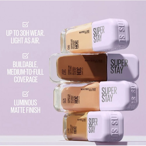 Maybelline Super Stay Lumi-Matte Foundation Makiažo pagrindas 35ml