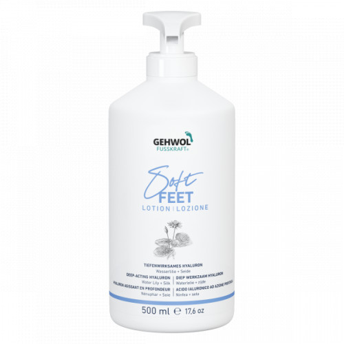 Gehwol Fusskraft Soft Feet Lotion Kojų ir pėdų losjonas su hialurono rūgštimi 125ml
