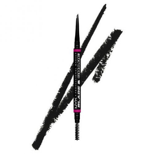 NYX Professional Makeup Blade & Shade Nano Brow Pencil Antakių pieštukas 01 Ash Blonde