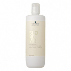 Schwarzkopf Professional BlondMe Bond Repair Brightening Shampoo Plaukų spalvą paryškinantis šampūnas 1000ml