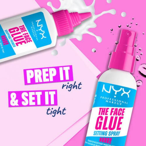 NYX Professional Makeup The Face Glue Setting Spray Makiažo fiksatorius 60ml
