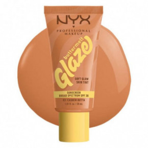 NYX Professional Makeup Buttermelt Glaze Soft Glow Skin Tint SPF30 Makiažo pagrindas 30ml