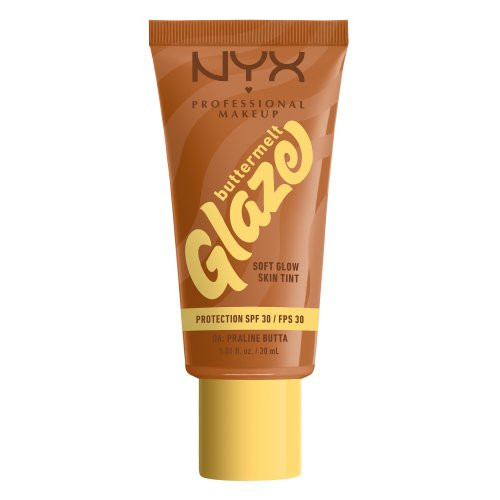 NYX Professional Makeup Buttermelt Glaze Soft Glow Skin Tint SPF30 Makiažo pagrindas 30ml