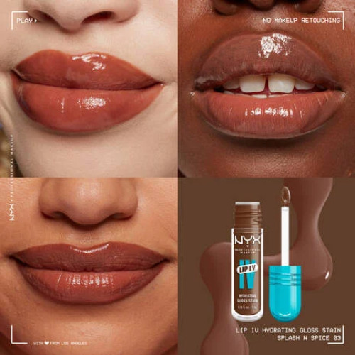 NYX Professional Makeup Lip IV Hydrating Gloss Stain Lūpų blizgis 5ml