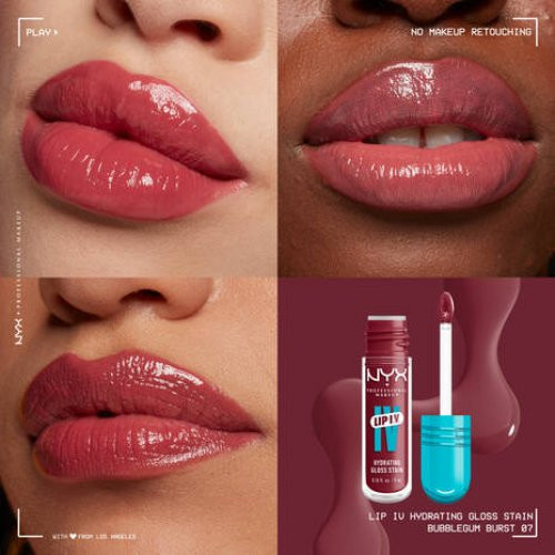 NYX Professional Makeup Lip IV Hydrating Gloss Stain Lūpų blizgis 5ml