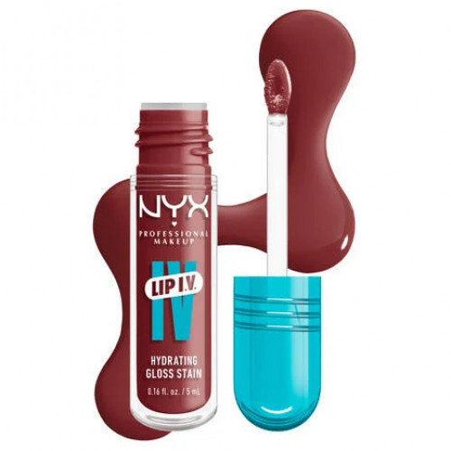 NYX Professional Makeup Lip IV Hydrating Gloss Stain Lūpų blizgis 5ml