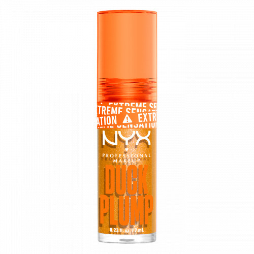 NYX Professional Makeup Duck Plump Lip Gloss Putlinamasis lūpų blizgis 01 Clearly Spicy