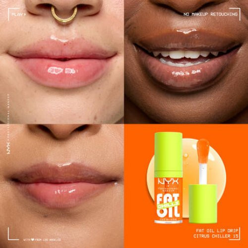 NYX Professional Makeup Fat Oil Lip Drip Lūpų blizgis 4.8ml