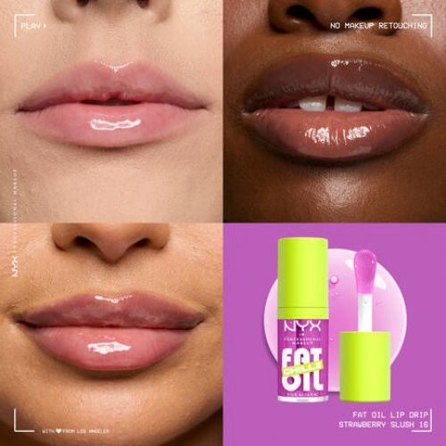 NYX Professional Makeup Fat Oil Lip Drip Lūpų blizgis 4.8ml