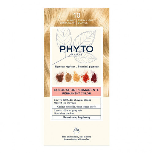 Phyto Permanent Hair Color Plaukų dažai be amoniako 1 Black