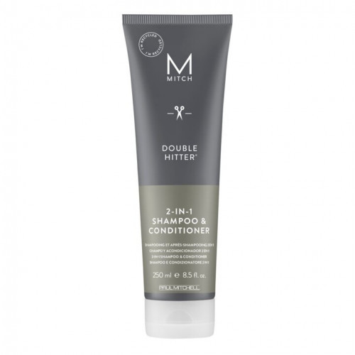 Paul Mitchell Mitch Double Hitter 2in1 Shampoo and Conditioner Šampūnas ir kondicionierius vyrams 250ml