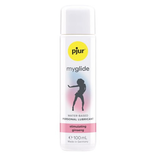 Pjur Myglide Stimulating Ginseng Stimuliuojantis vandens pagrindo lubrikantas 100ml