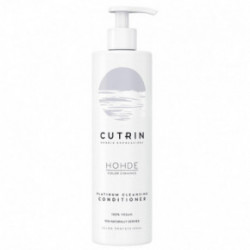Cutrin Hohde Platinum Cleansing Conditioner Valomasis kondicionierius šviesintiems plaukams 400ml