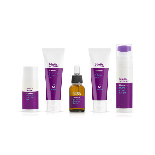 Juliette Armand Sensitivity Home Therapy Kit Rinkinys skirtas jautriai odai Rinkinys