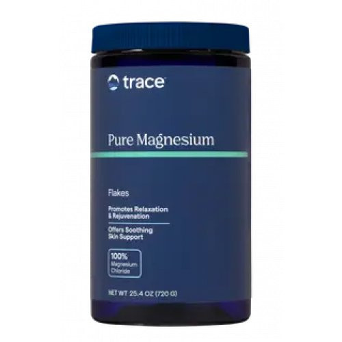 Trace Minerals Pure Magnesium Flakes Magnio kristalai (dribsniai) voniai 750g