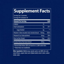 Trace Minerals Immunity Gummies Guminukai imunitetui 60 guminukų