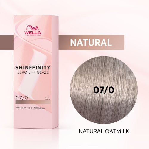 Wella Professionals Shinefinity Zero Lift Glaze Demi-Permanent Geliniai plaukų dažai 60ml