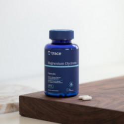 Trace Minerals Magnesium Glycinate 120mg Magnio glicinatas 180 kapsulių