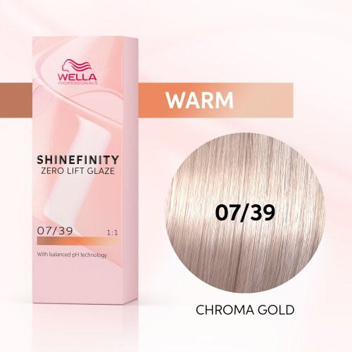 Wella Professionals Shinefinity Zero Lift Glaze Demi-Permanent Geliniai plaukų dažai 60ml