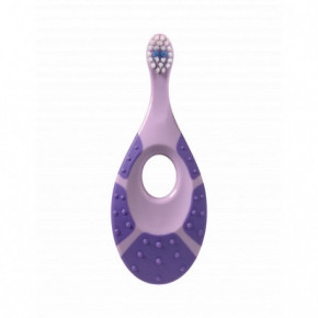 Jordan Step 0-2 years Baby Toothbrush Extra Soft Ypač minkštas vaikiškas dantų šepetėlis Purple