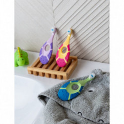 Jordan Step 0-2 years Baby Toothbrush Extra Soft Ypač minkštas vaikiškas dantų šepetėlis Purple