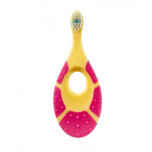 Jordan Step 0-2 years Baby Toothbrush Extra Soft Ypač minkštas vaikiškas dantų šepetėlis Purple