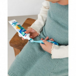 Jordan Step 3-5 years Kids Toothbrush Soft Minkštas vaikiškas dantų šepetėlis Blue