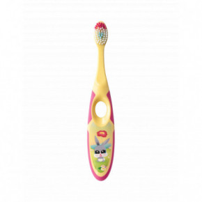 Jordan Step 3-5 years Kids Toothbrush Soft Minkštas vaikiškas dantų šepetėlis Yellow
