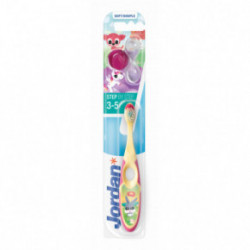 Jordan Step 3-5 years Kids Toothbrush Soft Minkštas vaikiškas dantų šepetėlis Blue