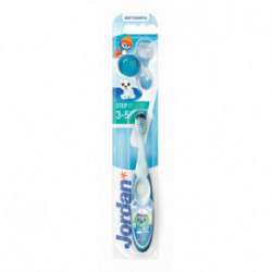 Jordan Step 3-5 years Kids Toothbrush Soft Minkštas vaikiškas dantų šepetėlis Blue