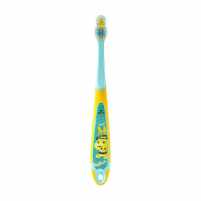 Jordan Step 6-9 years Junior Toothbrush Soft Minkštas vaikiškas dantų šepetėlis Yellow