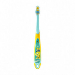 Jordan Step 6-9 years Junior Toothbrush Soft Minkštas vaikiškas dantų šepetėlis Yellow