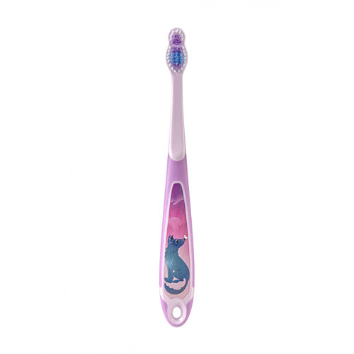 Jordan Step 6-9 years Junior Toothbrush Soft Minkštas vaikiškas dantų šepetėlis Yellow