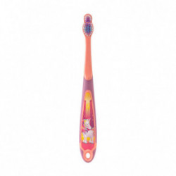 Jordan Step 6-9 years Junior Toothbrush Soft Minkštas vaikiškas dantų šepetėlis Yellow