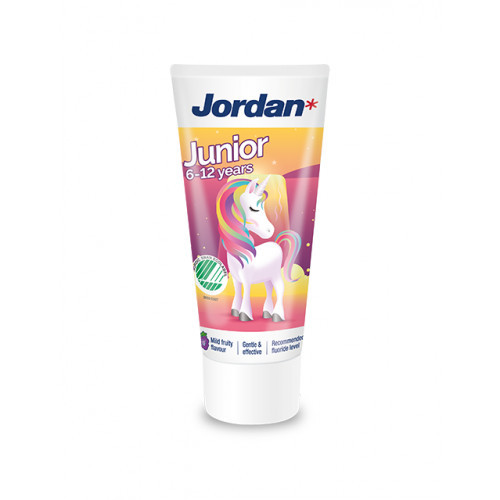 Jordan Junior Toothpaste 6-12 years Vaikiška dantų pasta 50ml