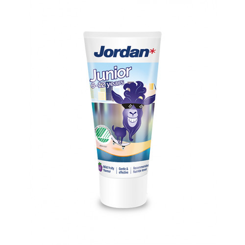 Jordan Junior Toothpaste 6-12 years Vaikiška dantų pasta 50ml